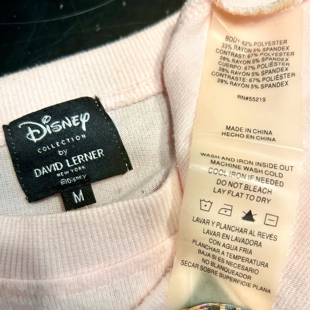 Disney Collection by David Lerner Pink Apparel - Picture 2 of 6